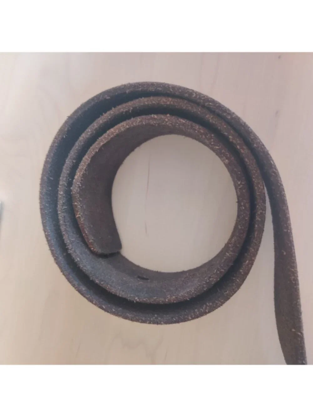 Studio D'artisan leather belt - big buckle